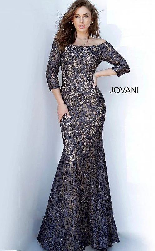 Jovani 2900 Long Formal Lace Dress