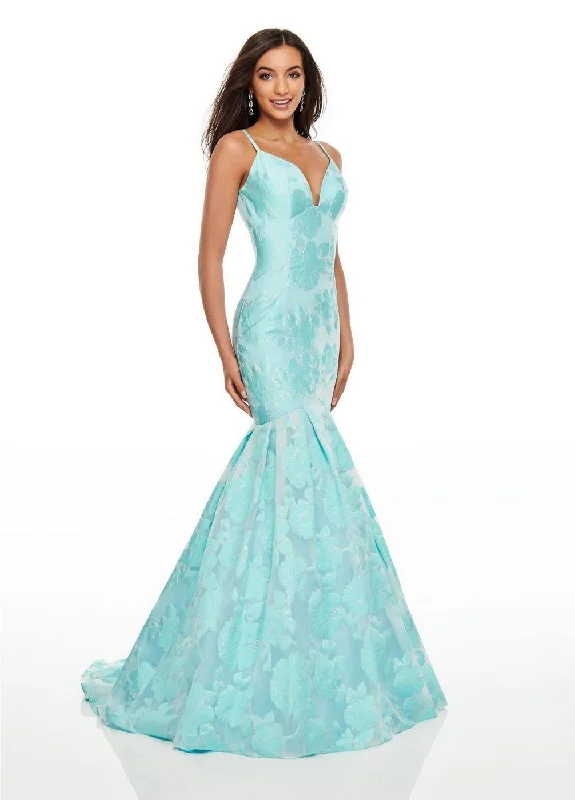 Rachel Allan Long Formal Prom Dress Mermaid Style