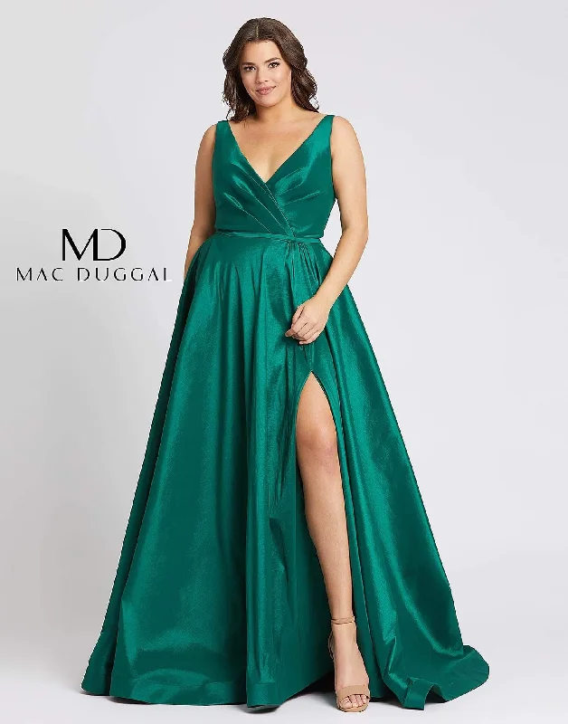 Mac Duggal Long Plus Size Prom Dress Sale