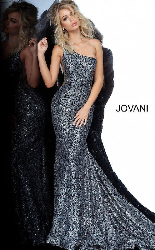 Jovani 3927 Long Prom Formal Lace Dress