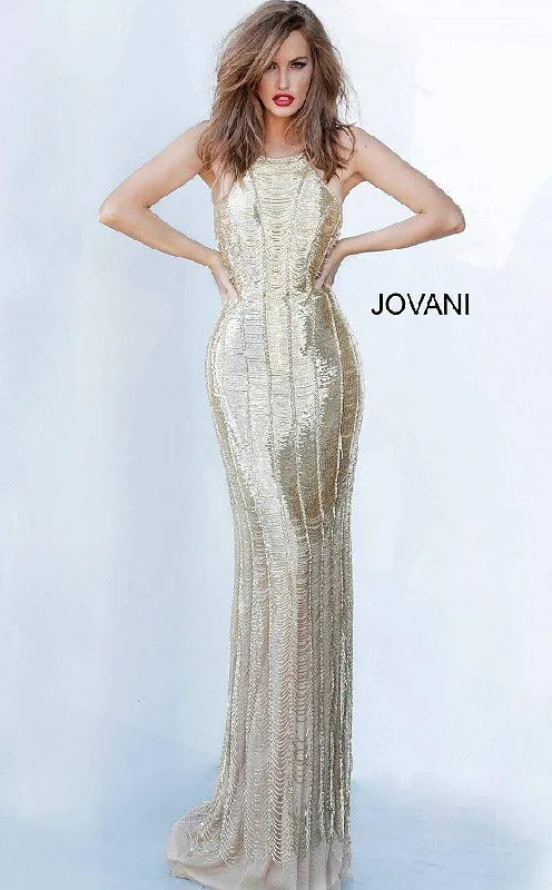 Jovani 4076 Formal Beaded Long Prom Dress