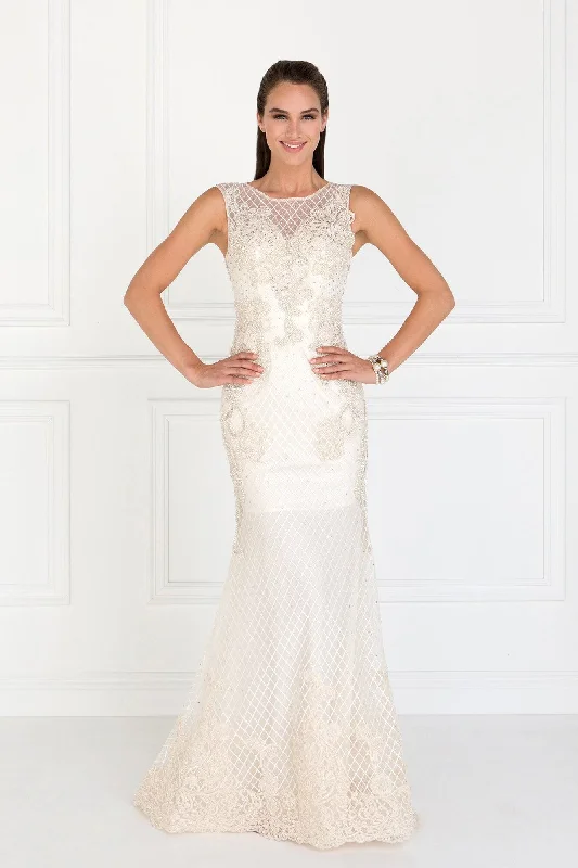 Mermaid Long Wedding Lace Dress