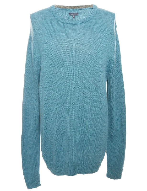 Blue Croft & Barrow Jumper - L