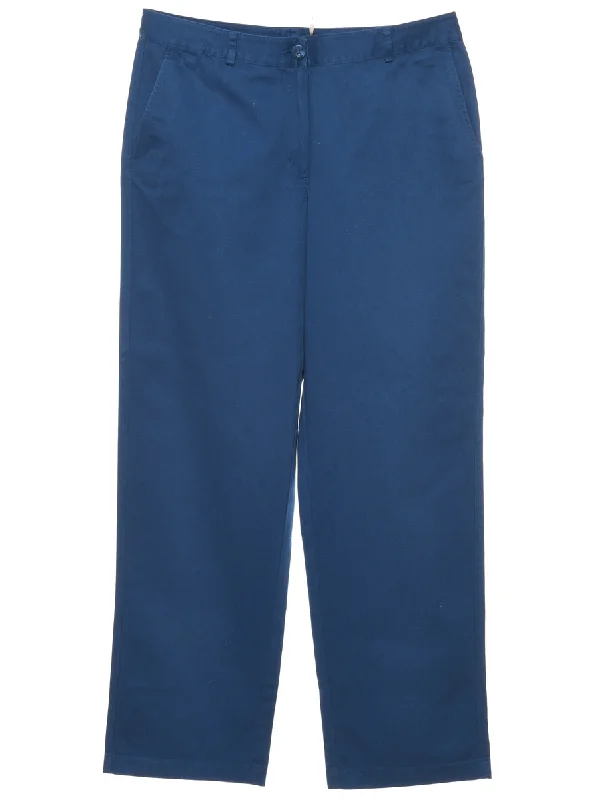 Blue Trousers - W32 L30