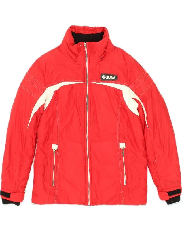 COLMAR Womens Windbreaker Jacket IT 44 Medium Red