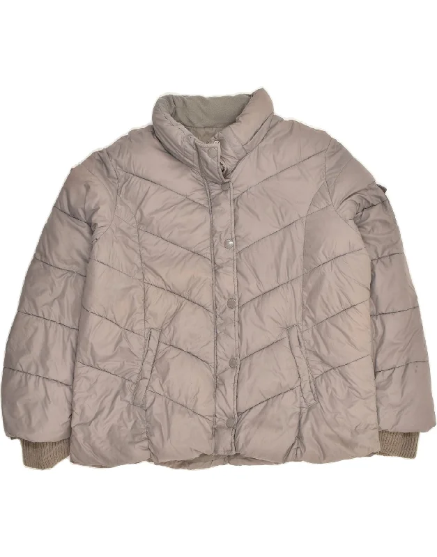 GAP Womens Padded Jacket UK 20 2XL Grey