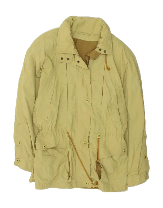 SYMPATEX Womens Windbreaker Jacket UK 16 Large  Khaki Polyamide