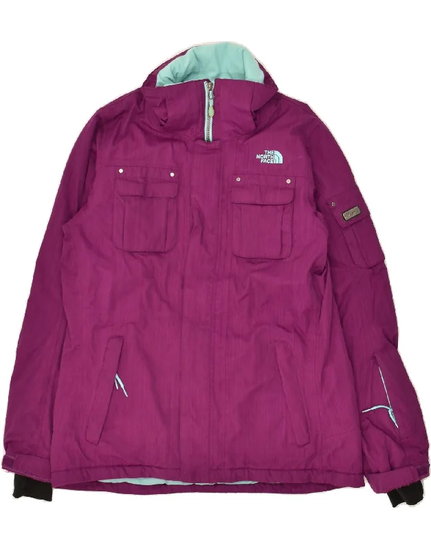 THE NORTH FACE Womens Windbreaker Jacket UK 12 Medium Purple Nylon