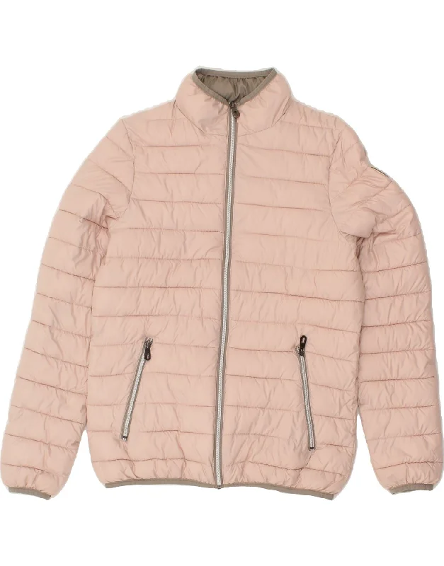 TRUSSARDI Womens Padded Jacket UK 18 XL Pink