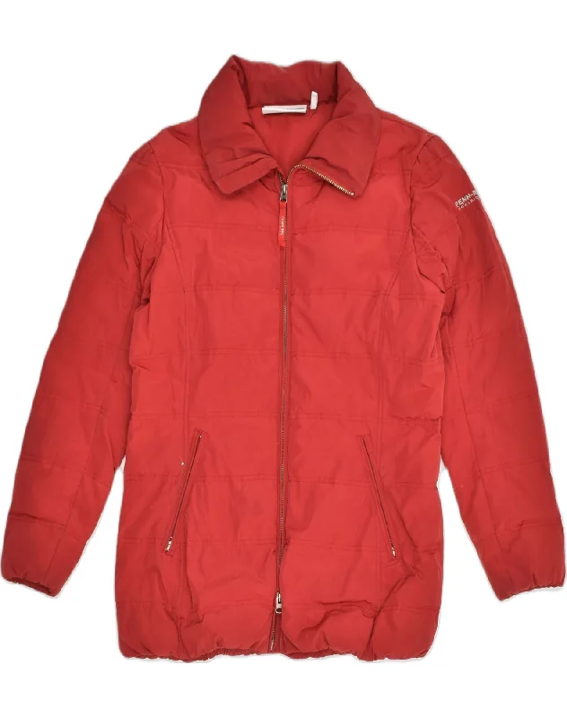 WOOLRICH Womens Padded Jacket UK 14 Large Red