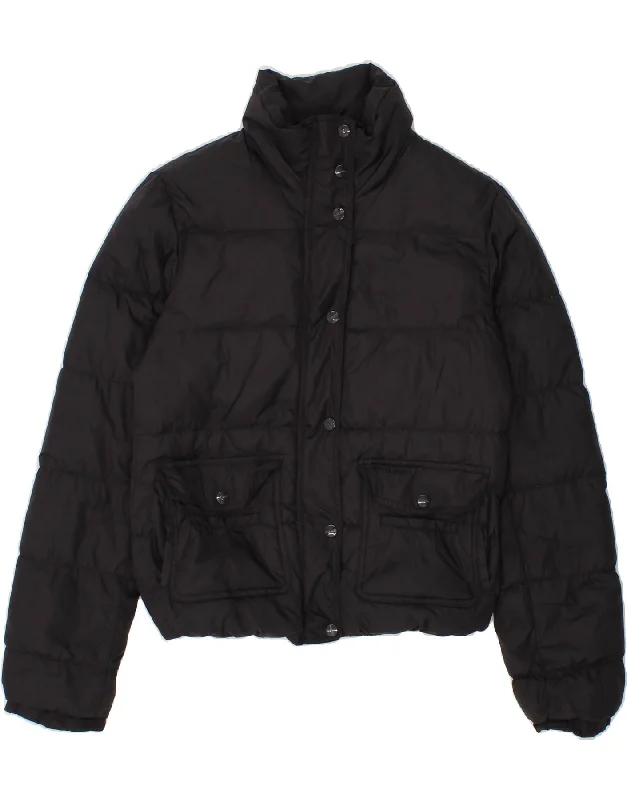 WOOLRICH Womens Padded Jacket UK 14 Medium Black