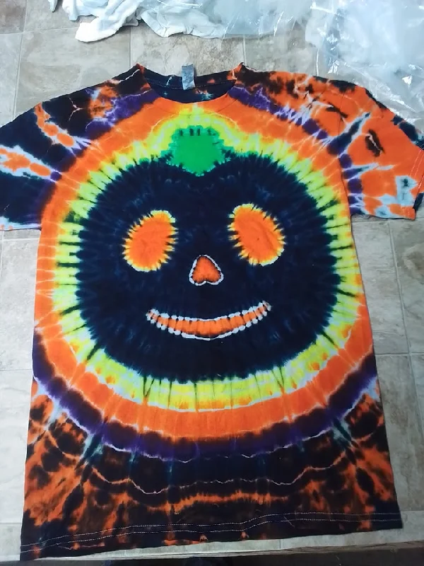 Jack-o-Lantern Tie-Dye!