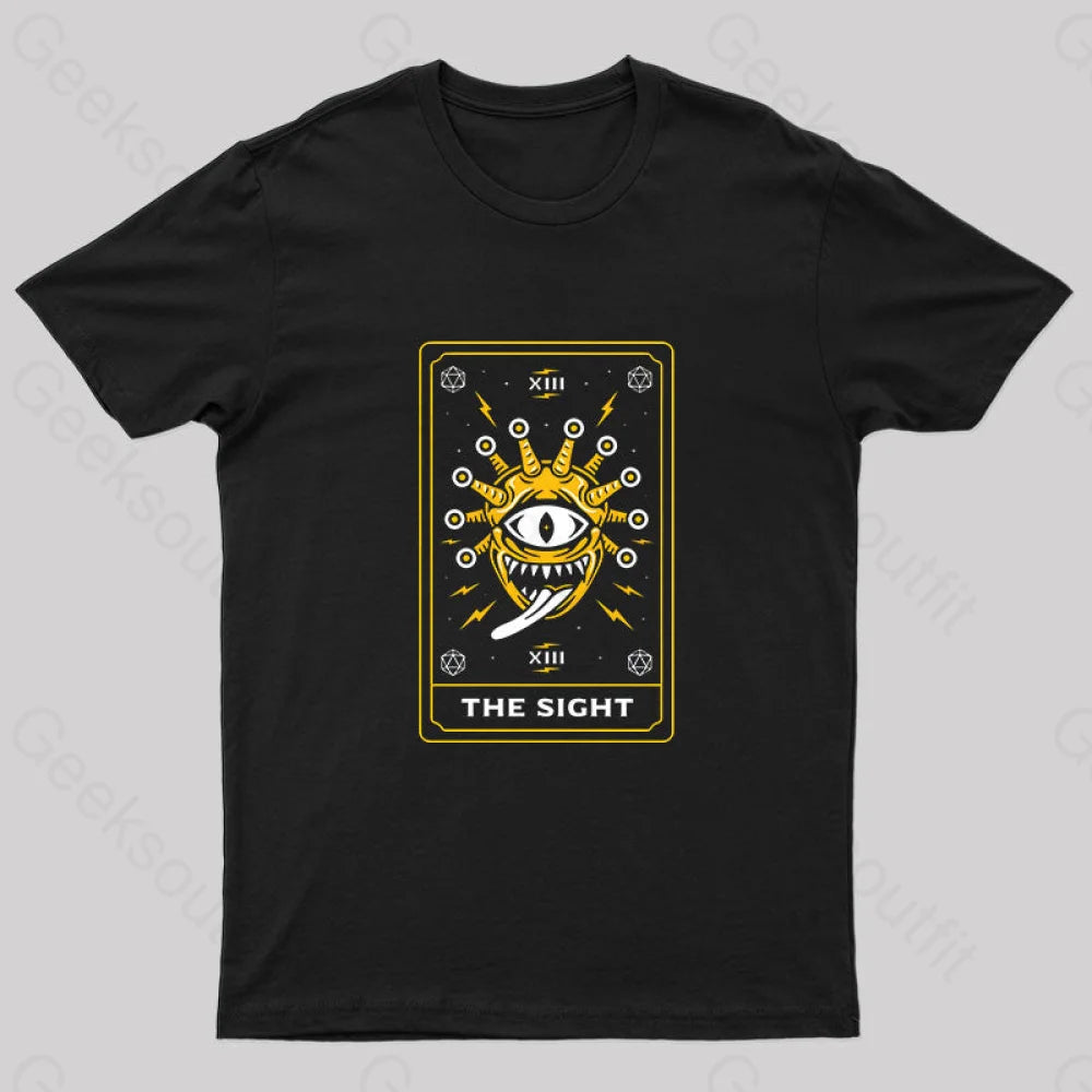 The Sight Tarot Card Nerd T-Shirt