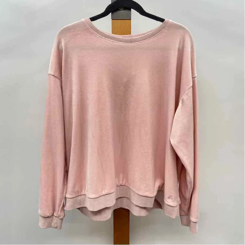 Banana Republic Women's Size XXL Blush Solid Long Sleeve Shirt